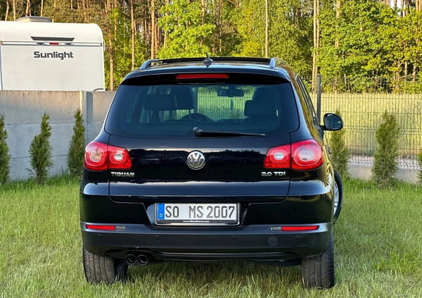 Volkswagen Tiguan cena 39900 przebieg: 219000, rok produkcji 2009 z Mrągowo małe 742